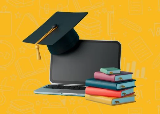 Students learning online About Skills Sikhao platform