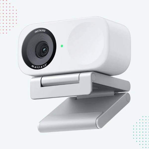 Insta360 Link 2 webcam with AI tracking for online teachers